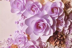 3D Фотообои Декоративные розы Артикул 27953_3