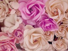 3D Фотообои Бутоны пышных роз Артикул 30757_1