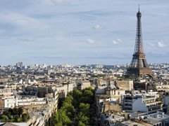 Фотообои Панорама Парижа Артикул 14836