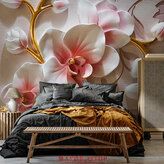 3D Фотообои Орхидеи красивого оттенка Артикул 35492