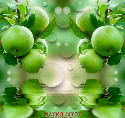 Фотообои Яблочная симметрия Артикул 32169