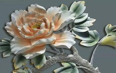 3D Фотообои 3d сказочный цветок Артикул dec-421