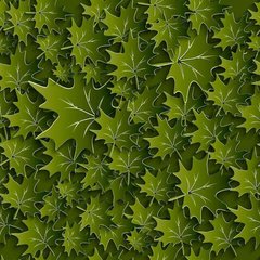 3D Фотообои Зеленые листья Артикул 22625