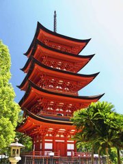 Фотообои Пятиярусная пагода в Японии Артикул 5457