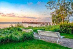 Фотообои Рассвет на Балтийском море Артикул adob_171