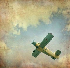 Фотообои Самолет в небе Артикул 6028