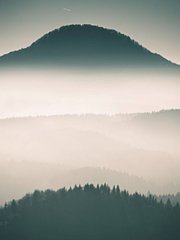 Фотообои Гора и туман Артикул shut_3942