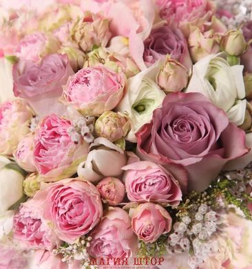 Фотообои Розовые цветы Артикул 16857