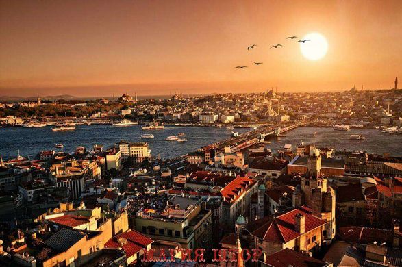 Фотообои Панорама Стамбула Артикул 3675