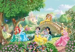 Фотообои Принцессы в сказочном саду Артикул 31263
