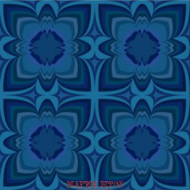Обои Синие цветы Артикул nfi_00061