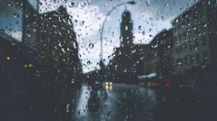 Фотообои Дождь за окном Артикул nfi_02150