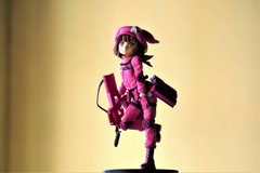 Фотообои Девушка в розовом костюме Артикул nfi_02026