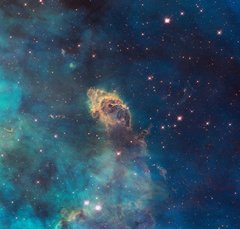 Фотообои Туманность Киля в космосе Артикул 33368