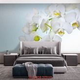 Фотообои Белая орхидея Артикул 1357