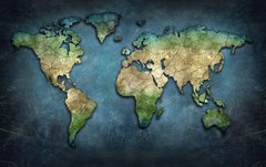 Фотообои Мировая карта Артикул 26808