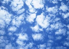 Фотообои Синее небо с облаками Артикул 0713