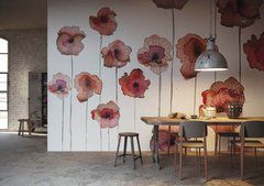 Фотообои Красные маки Артикул tech_100170
