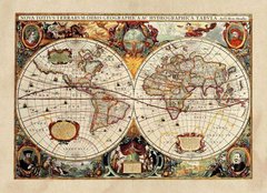 Фотообои Карта мира Артикул 1269
