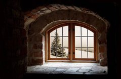 Фотообои Зима за окном Артикул nfi_01918