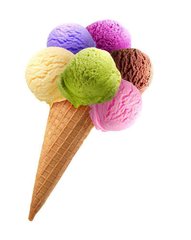 Фотообои Разноцветное морожено Артикул 2726
