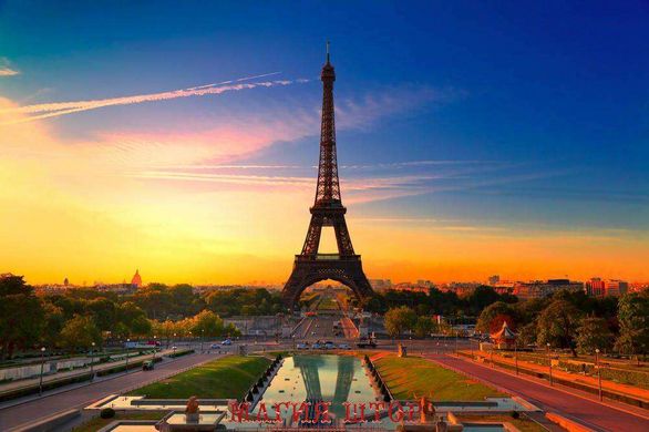 Фотообои Эйфелева башня в Париже, Франция Артикул 2532