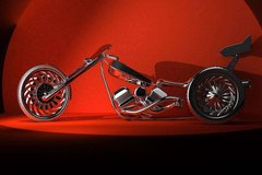 Фотообои Выставка мотоциклов Артикул 11788