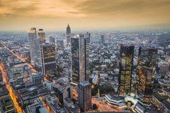 Фотообои Закат над Франкфуртом Артикул 21237