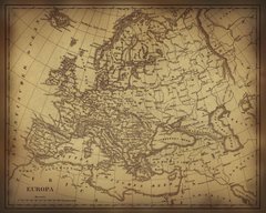 Фотообои Карта Европы Артикул 26799
