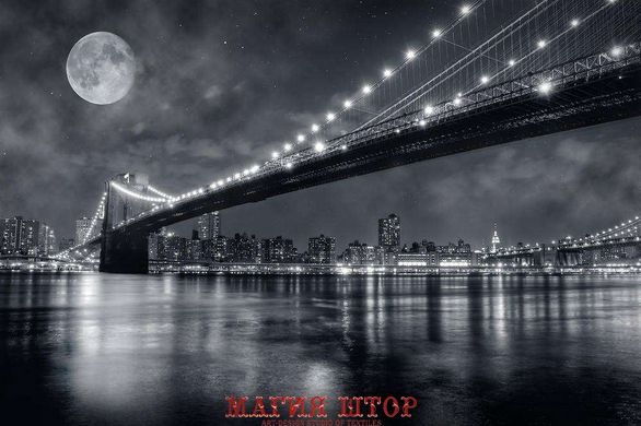 Фотообои Ночной мост Артикул 8070