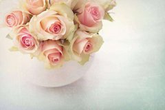 Фотообои Розовые цветы в вазе Артикул 9690