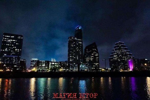 Фотообои Город ночью Артикул 5514