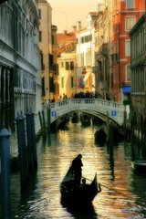 Фотообои Венецианский канал вечером Артикул 2845