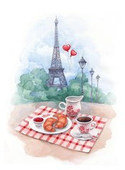 Фотообои Завтрак в Париже Артикул 29241