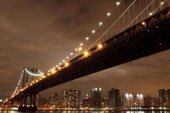 Фотообои Огни Бруклинского моста Артикул 14223