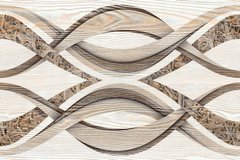 Обои Геометрический узор на деревянной доске Артикул 44101
