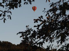 Фотообои Воздушный шар летает Артикул nfi_02108
