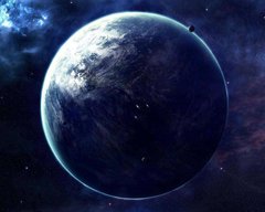 Фотообои Планета Земля и спутники Артикул 0752