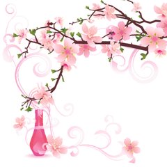 Фотообои Розовая ваза Артикул 3980