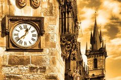 Фотообои Часы на стене Староместской ратуши в Праге Артикул 5313