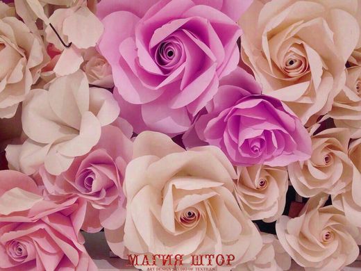 3D Фотообои Бутоны пышных роз Артикул 30757_1
