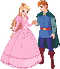 Фотообои Принц и принцесса Артикул 2338