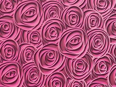 3D Фотообои Розовые розы Артикул 23547