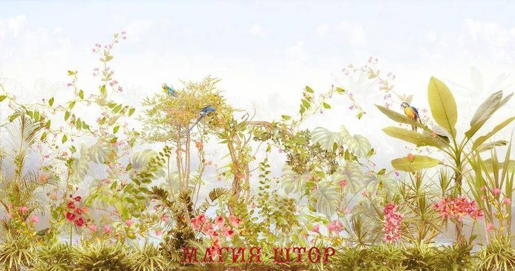 Фотообои Цветы в тропиках Артикул bur-091