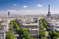 Фотообои Панорама Парижа Артикул 3497