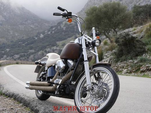 Фотообои Мотоцикл в горах Артикул nfi_02640