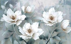 3D Фотообои Прекрасные цветы Артикул 42810