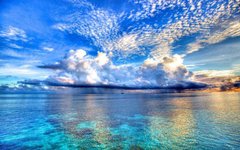 Фотообои Облака над морем Артикул 0574