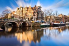 Фотообои Мост в Амстердаме Артикул 27079