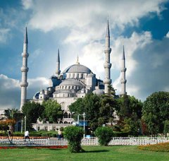 Фотообои Голубая мечеть в Стамбуле, Турция Артикул 0246